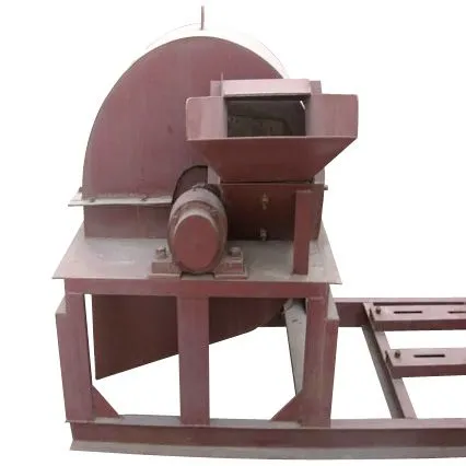 45KW Wood Chip Crusher Big Feeder Opening Low Noise