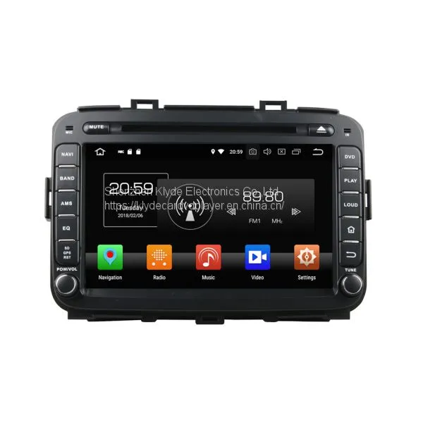 KD-8024 8inch Android 8.0 hd Auto Radio Gprs Navigation Car Multimedia Dvd Player for Kia Carens 2013