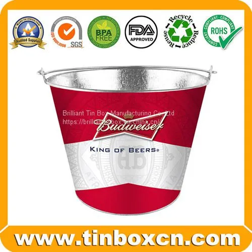 Customized Decorative Tin Bucket,Tin Bucket, Popcorn Tin Box photo-5