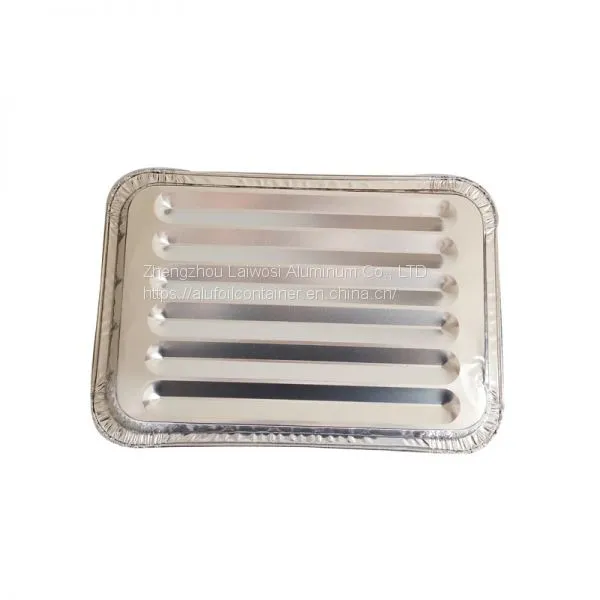 Disposable Take Away No.2 Aluminum Foil Container With Lids