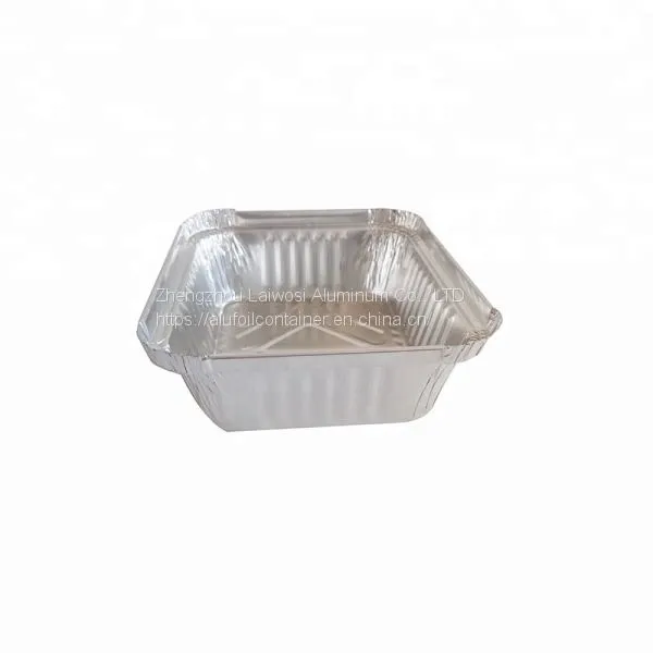 Disposable Take Away Aluminium Compartment Lasagna Pan photo-5