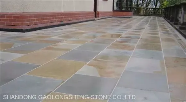 Rusty Blue Mixed Sandstone, Rusty Landscaping Sandstone,two Color Sandstone