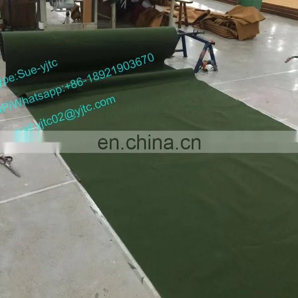 Custom Size Army Green Color Canvas Tarp