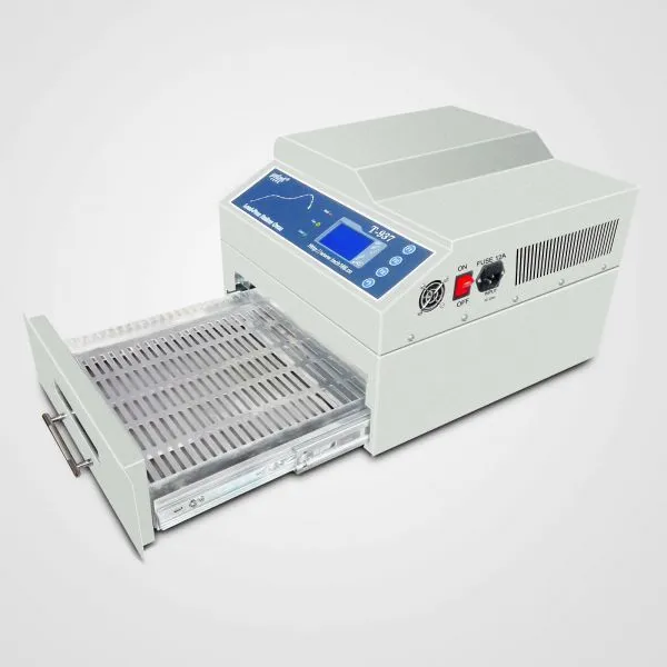 Desktop Reflow Oven T937 LED SMT Reflow Oven Puhui T-937M photo-5
