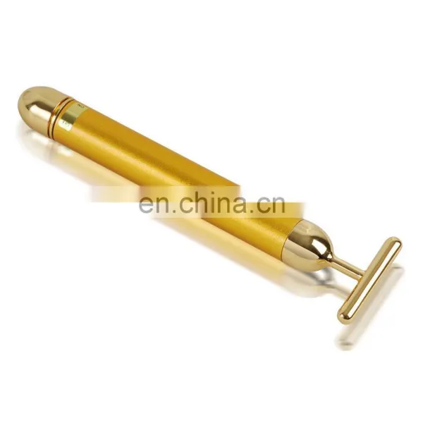 Beauty Bar 24k Golden Pulse Facial Massager Skin Care Exclusive Beauty Gift photo-3