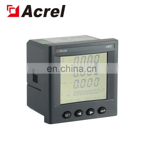 AMC96L-E4/KC High Quality 3 Phase LCD Display Kwh Power Smart Energy Meters photo-2