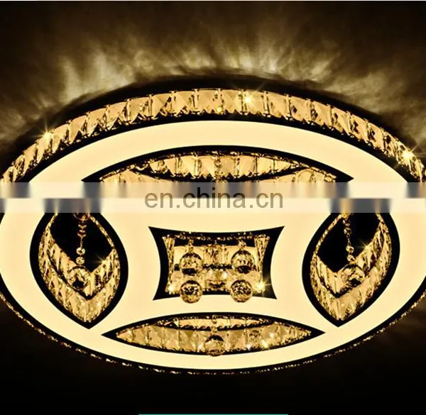 Led Ceiling Lamp Fashion Crystal Ceiling Lamp Stainless Steel Creative Led Lightings photo-5