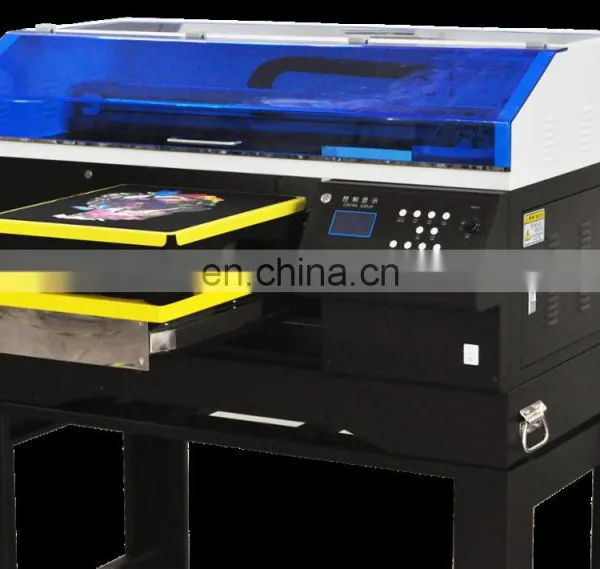 Custom Industrial T Shirt Printing Machine DTG Flatbed Printer For T Shirt photo-2