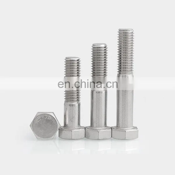 Metric SS316 DIN 933 DIN931 Hexagonal Head Bolts Stainless Steel Grade A4-70 A4-80 photo-3