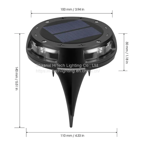 LED Solar Power Garden Lights Outdoor Lighting Solar Energy Waterproof Solar Lights Lawn Driveway Yard Garden Decoration photo-2
