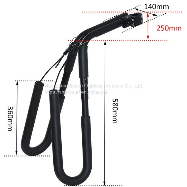 Bike Surfboard Rack Bicycle Longboard Carrier Holder for Shortboard Wakeboard Surfboard Rack photo-4