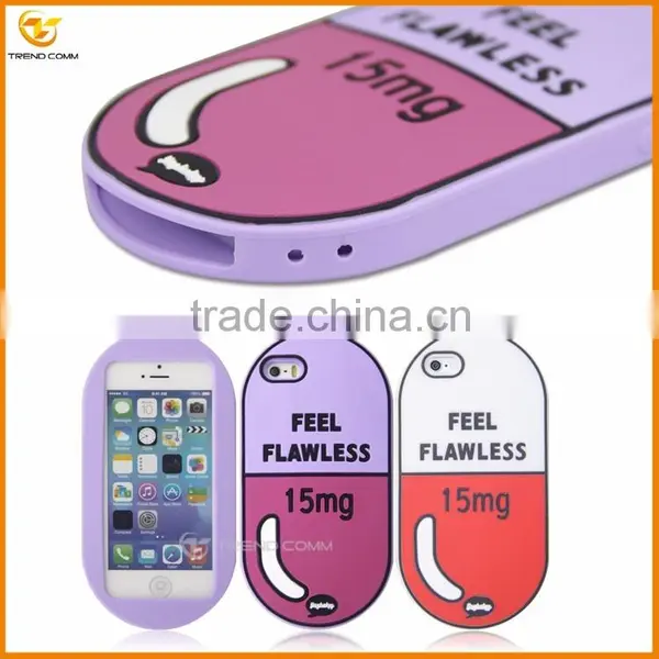 Wholesale Pill Silicone Cellular Case for Iphone 6 Plus photo-5