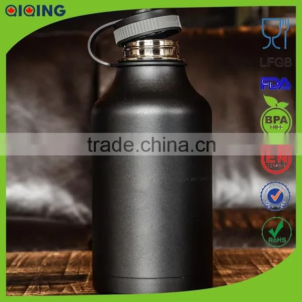Stainless Steel Swing Top Growler 2L Ceramic Beer Stein HD-104A-14
