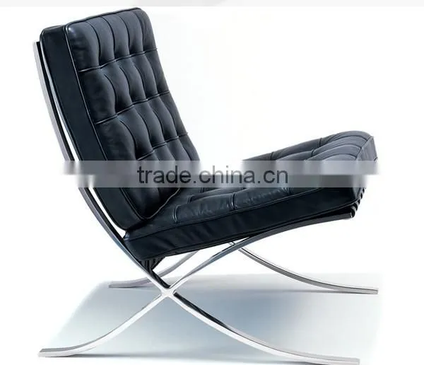 Barcelona Chair With Foot Stool American Style Furniture Quality Choice