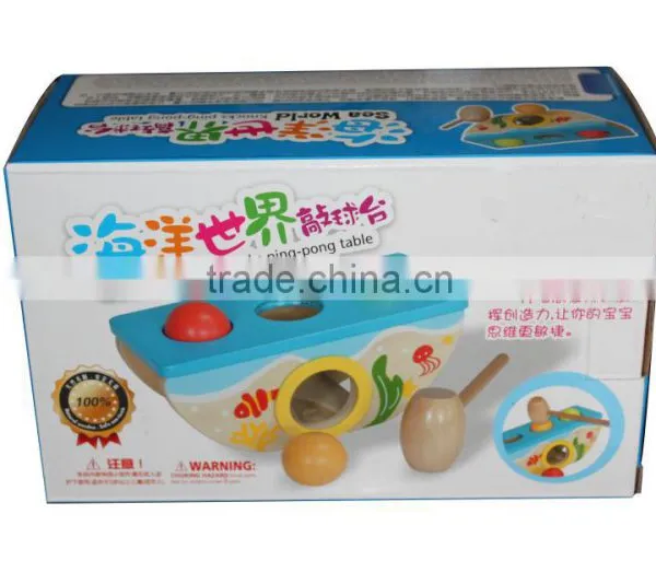 2015 Top Seach Colorful Knocking Toy Children Knocking Intelligence Toy Wooden Toys For Children photo-3
