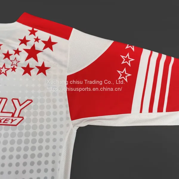 Sublimation Custom Hockey Jersey Oversize Lightweight Customized Hockey Jersey Ice Hockey Practice Jerseys Wholesale Customized College Ice Hockey Jersey photo-5
