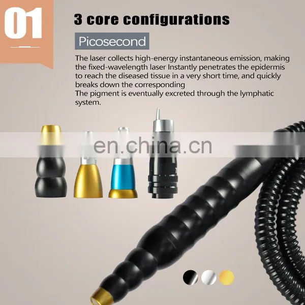 Portable Type Home Use 3 in 1 Pico Laser Ipl Hair Removal Beauty Device for Tattoo Removal Skin Rejuvenation photo-5