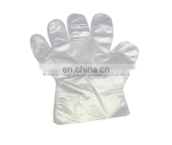 High Speed Double Layers PE Plastic Gloves Making Machine photo-5
