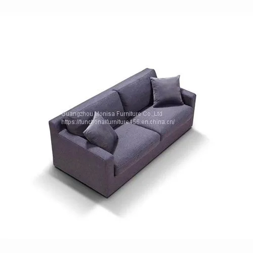 Hidden Foldable Sofa Bed Dual-Use Hotel Apartment Small Apartment Functional Package Special With Mattress Sofa Bed photo-4