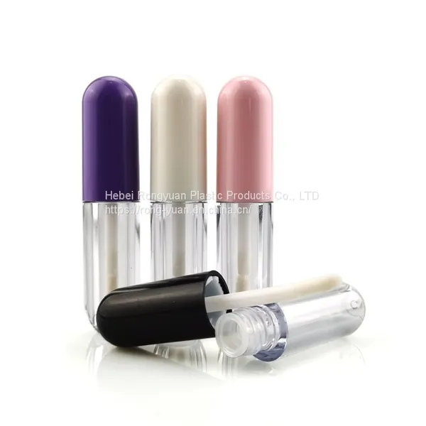 Cosmetic Packaging Empty Vendors Matte Lipgloss Containers White Pink Lipgloss Tubes Custom Logo photo-2