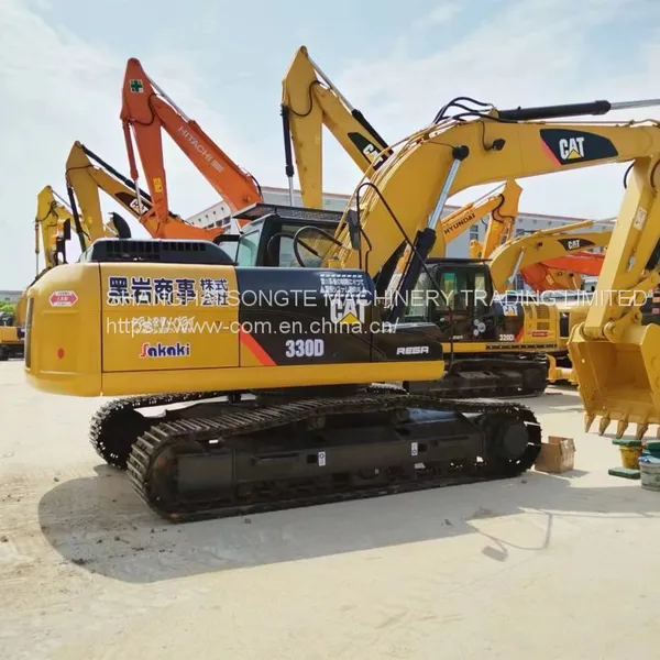 30-тонный бывший в эксплуатации экскаватор Caterpillar 330
