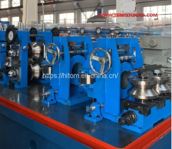 Black Carbon Steel High Frequency Seam Welded Profile Production Line photo-4