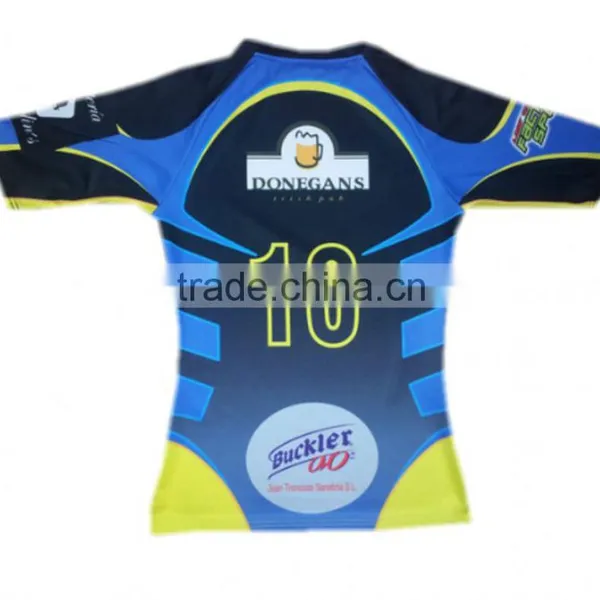Hot Selling Youth Dye Sublimated Rugby Singlets photo-2