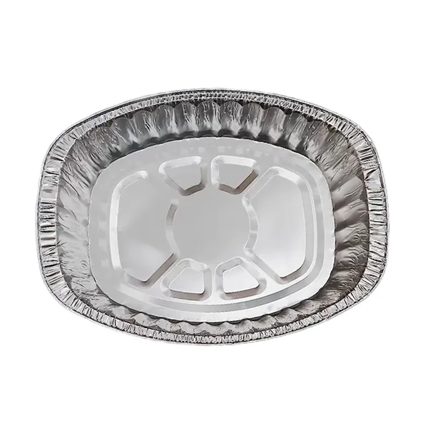 Oversized Aluminum Foil Container 7000ml for Catering Food Prep Family Meals and Takeout Solutions photo-3