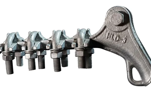 Aluminum Alloy Tension Clamp NLL-1-2-3 Optical Cable Pre Twisted Insulation Tension Clamp Wire Overhead Communication Line Fittings
