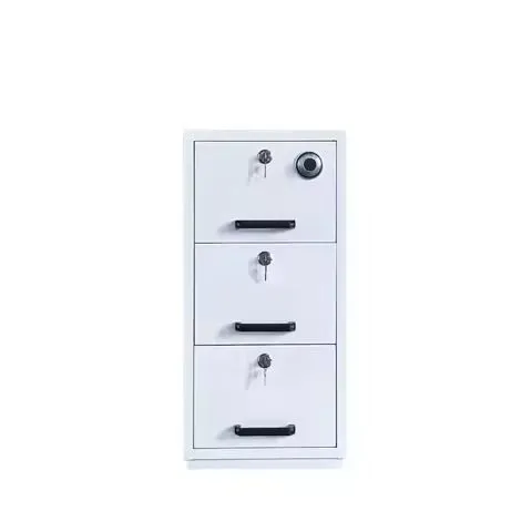 2 3 4 Drawers Steel Fireproof Safe Cabinet Vertical Steel Filing Cabinet photo-2