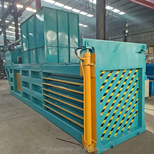Automatic Horizontal Hydraulic Waste Paper Carton Baling Machine for Waste Paper/Cardboard With Belt & Bottle Packaging photo-5