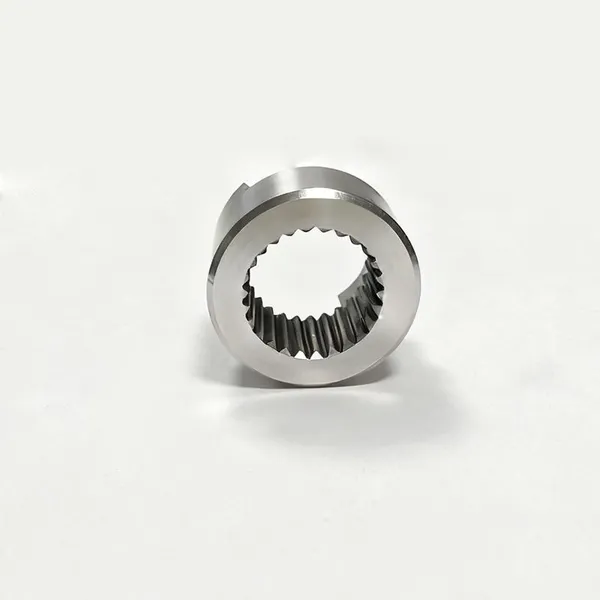 Custom Sliver High Precision Zoom Ring Flashlight Housing Parts CNC Milling Machining CNC Precision Machining Turning Service photo-2