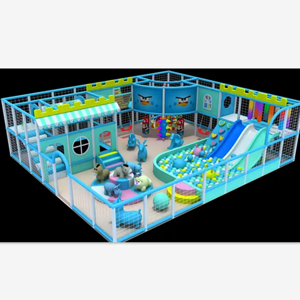 Indoor Large-scale Amusement Park Equipment for Children's Naughty Castles, Small Slides, Early Education Toys and Facilities for Kindergartens photo-5