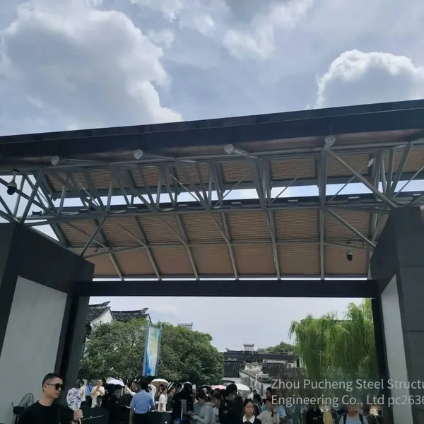 Ancient Building Doorheads, Ancient Building Temples and Ancestral Halls, Ancient City Steel Structure Landscape Modeling Projects, Design and Construction of Ptfe Membrane Structure Small-scale Works photo-2