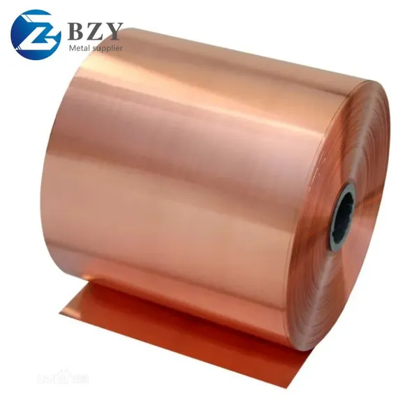 Copper Coil 99.99% Copper Foil 0.1Mm-10Mm Copper Strip Coil Manufacturer photo-3