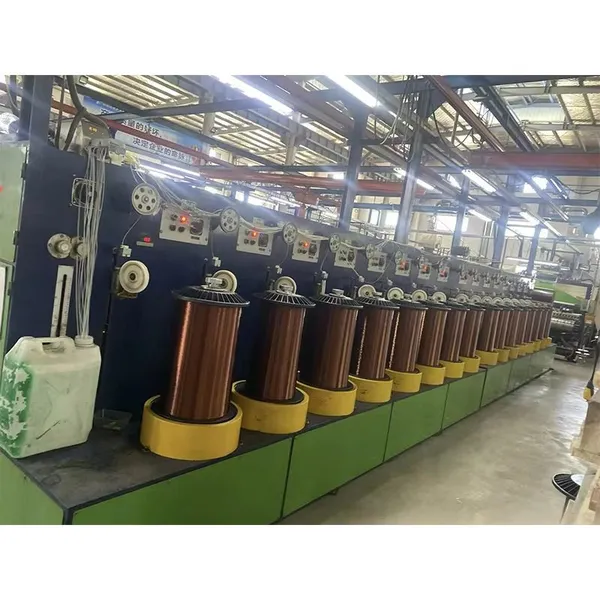 Enameled Winding Wire Copper Submerged in Copper Temperature Class 180H 200C 2UEW 3.35mm Magnet Copper Rewinding Wire photo-5