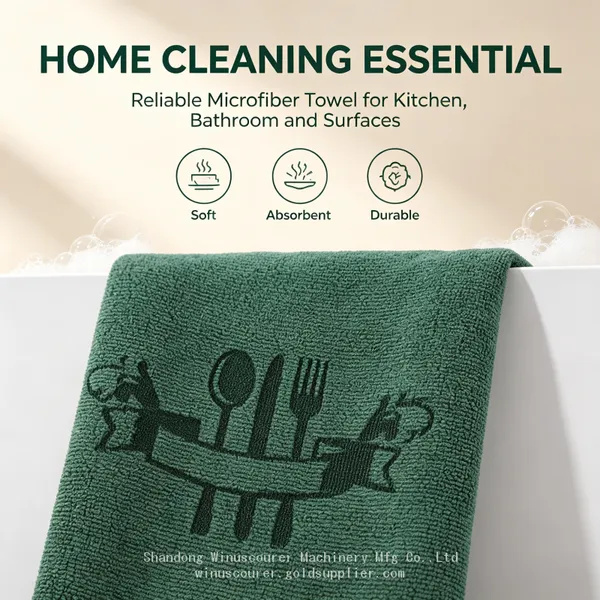 Thick Microfiber Towels Multi‑Purpose Cleaning Rags Lint‑Free Machine Washable for Household Auto Detailing photo-4
