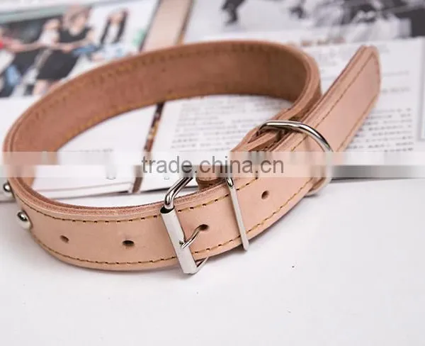 High Quality Leather Dog Collar photo-6