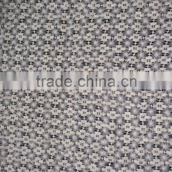 2016 Wholesale Cotton Lace Fabric Chemical Lace for Making Dresses photo-4