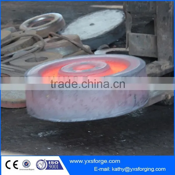Rail Track Trolley Bus Wheel Forged Wheels photo-6