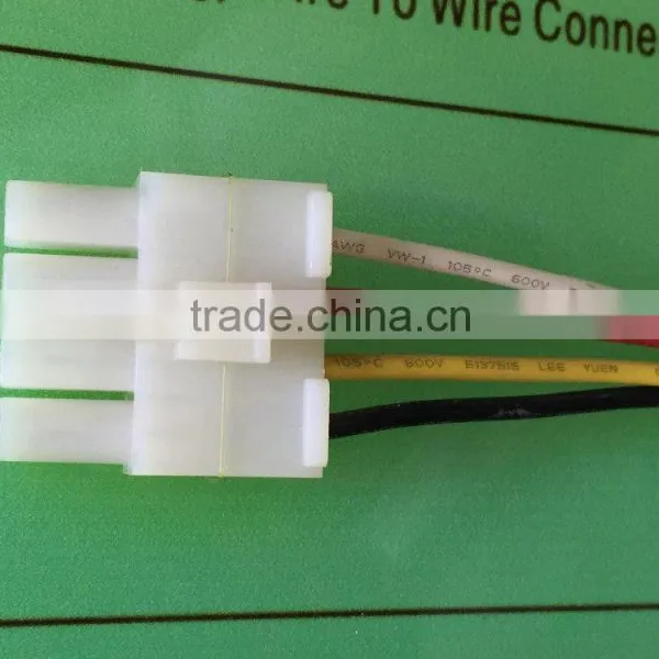 4Pin White Connector With UL 1015 600V 105c of Wire to Wire Conncetor photo-5