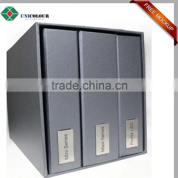 Archival Methods Design Certificate Holder File Folder in Black Color photo-3