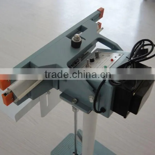 Wenzhou Factory Pedal Sealing Machine 650mm Sealing Length Use for Bag Neck Sealing photo-3