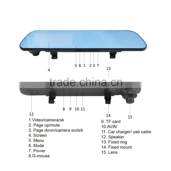 2015 New Wireless Rearview Mirror Cmamera for Truck photo-2