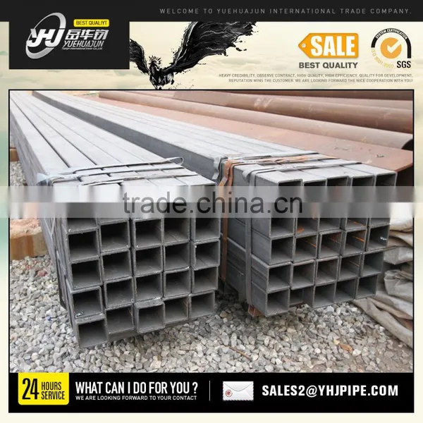 MS ERW Black Square And Rectangular Hollow Section Pipes/40x40 Steel Square Pipe photo-3