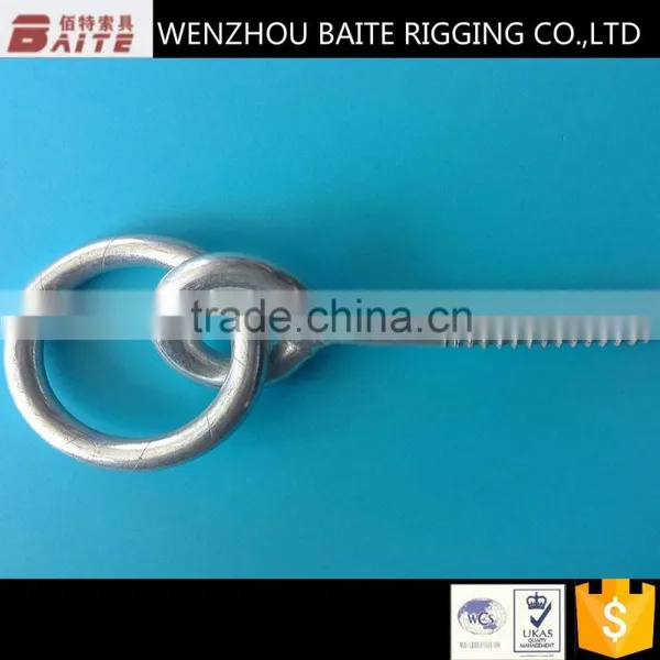 HARDWARE EYE HOOK SCREW WITH O TYPE RING photo-3