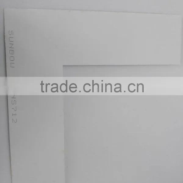 Samples of 9.5*9.5" Acid-Free Candlelight Silver Color Matboard of Sharp Series photo-2