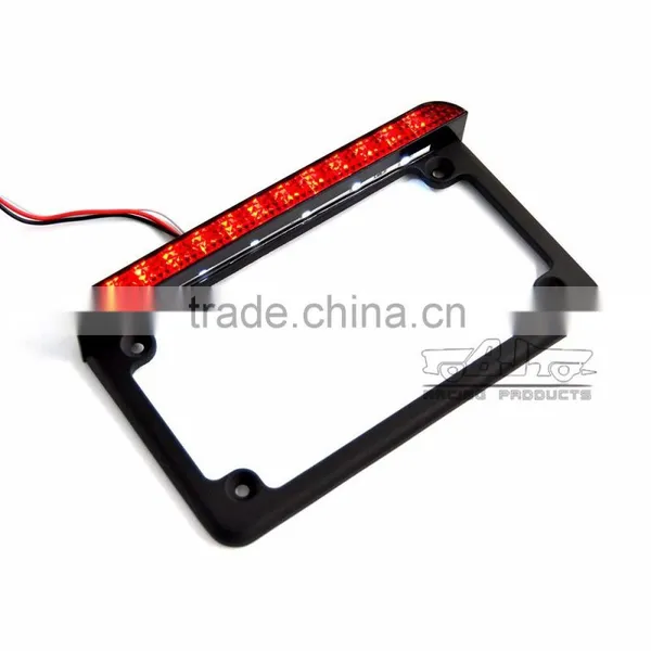 BJ-LPL294-003 Manufacture Motorcycle LED License Plate Frame Light photo-6