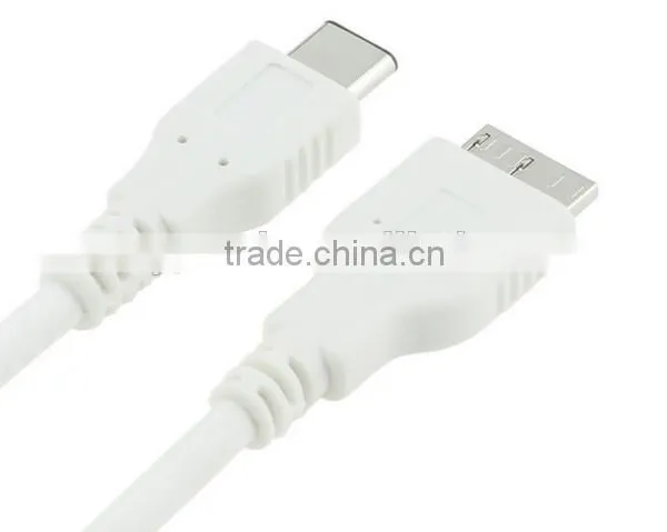 USB3.1 Type C to MicroB Cable Superspeed Portable Hard Disk Drive Extension Adapter Calbe Highspeed Datawire