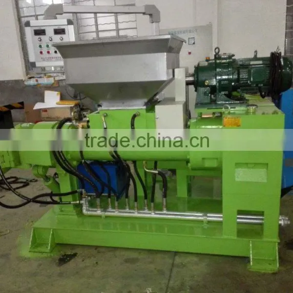 Twin Screw Feeding Rubber Extruder